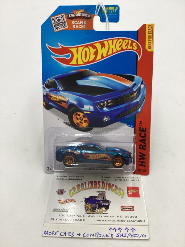 2015 Hot Wheels HW Race #127 13 Copo Camaro Blue 2H Cheap