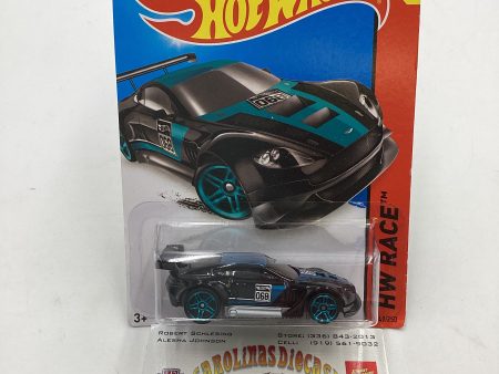 2015 Hot Wheels HW Race #149 Aston Martin Vantage GT3 Black 108E Online Sale