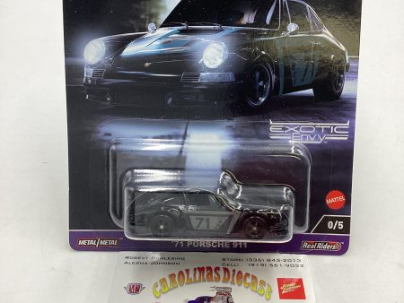 2024 Hot wheels Exotic Envy CHASE 0 5 71 Porsche 911 Black with protector For Sale