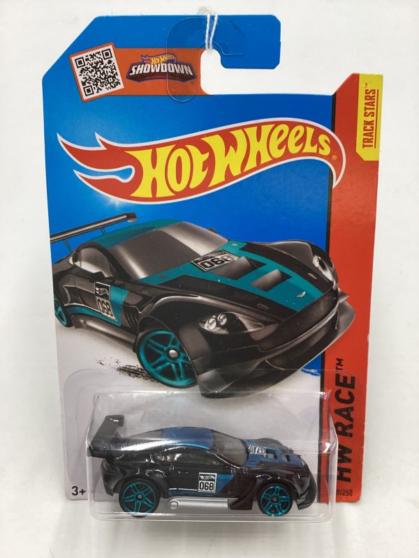 2015 Hot Wheels HW Race #149 Aston Martin Vantage GT3 Black 108E Online Sale