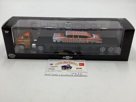 M2 Machines auto haulers 1958 Chevrolet LCF & 1958 Chevrolet Impala Limo R74 Online