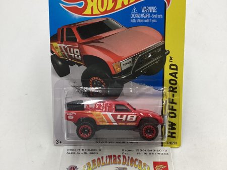 2015 Hot Wheels Off Road #120 Toyota Off Road Truck Red 93C Hot on Sale