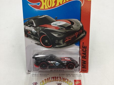 2015 Hot Wheels HW Race #150 SRT Viper GTS-R Black 60E Cheap