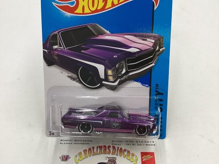 2015 Hot wheels HW City #18 71 El Camino Purple 15G Online now