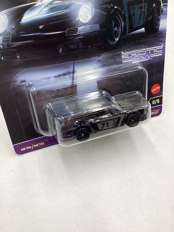 2024 Hot wheels Exotic Envy CHASE 0 5 71 Porsche 911 Black with protector For Sale