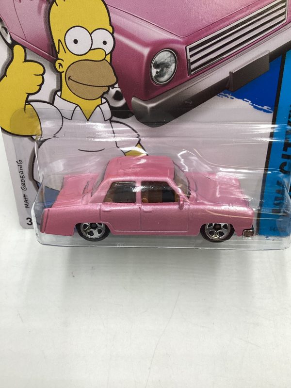 2015 Hot wheels HW City #56 The Simpsons Family Car 123B Online Sale