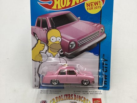 2015 Hot wheels HW City #56 The Simpsons Family Car 123B Online Sale