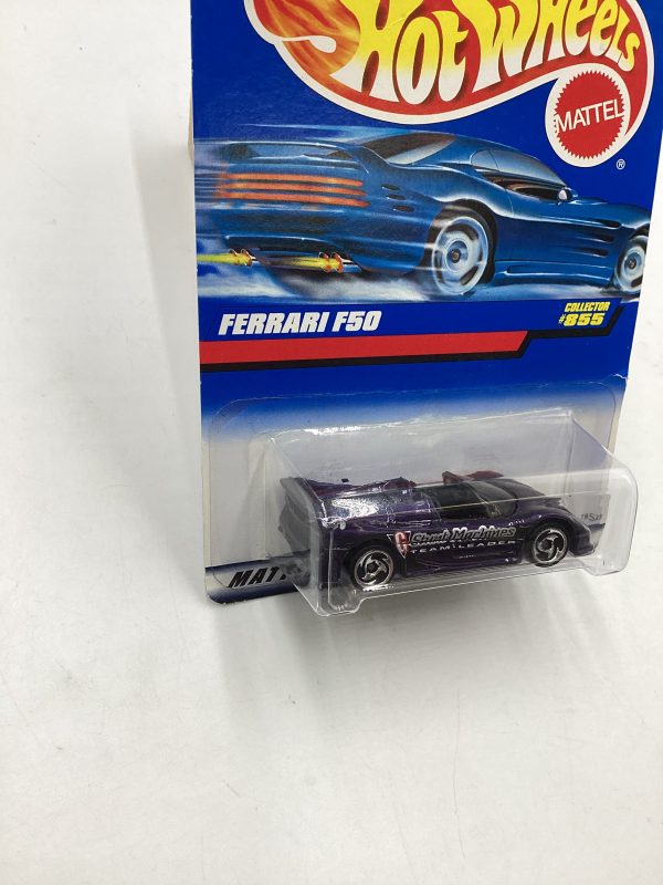 1998 Hot Wheels #855 Ferrari F50 Purple Cheap