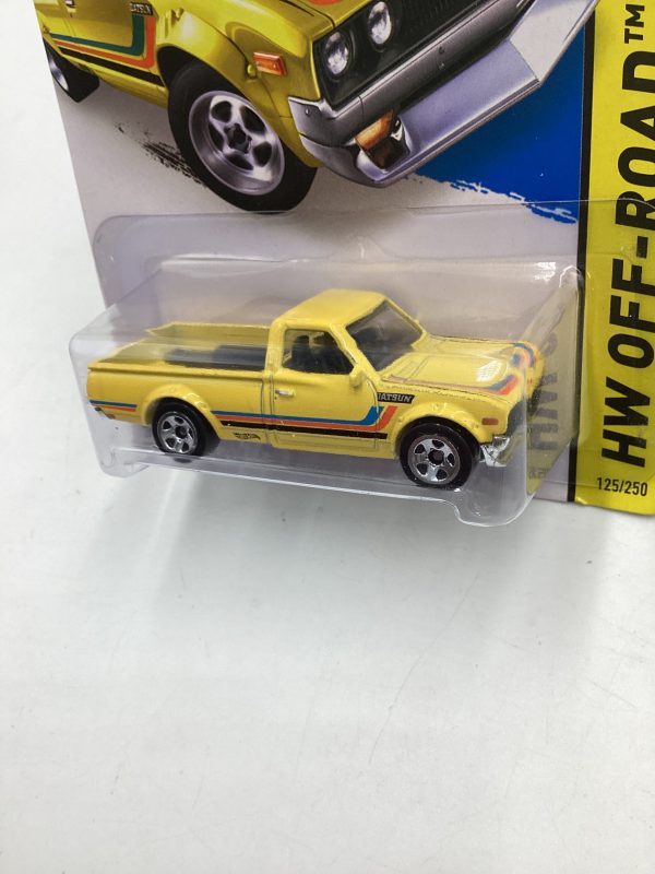 2015 Hot Wheels Kmart Exclusive #125 Datsun 620 Yellow 161A Cheap