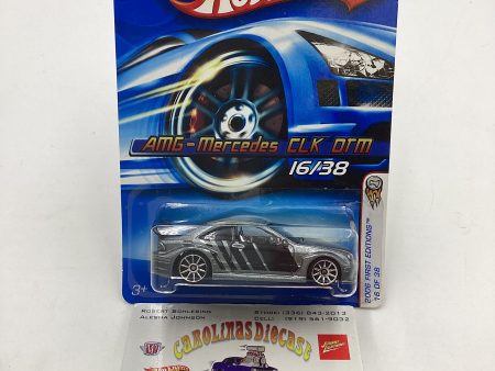 2006 Hot Wheels First Editions #016 AMG-Mercedes CLK DTM Silver 91B For Discount