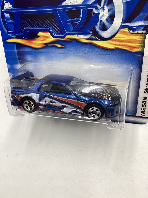 2002 Hot Wheels First Editions #019 Nissan Skyline *Bad Card* 82D For Sale