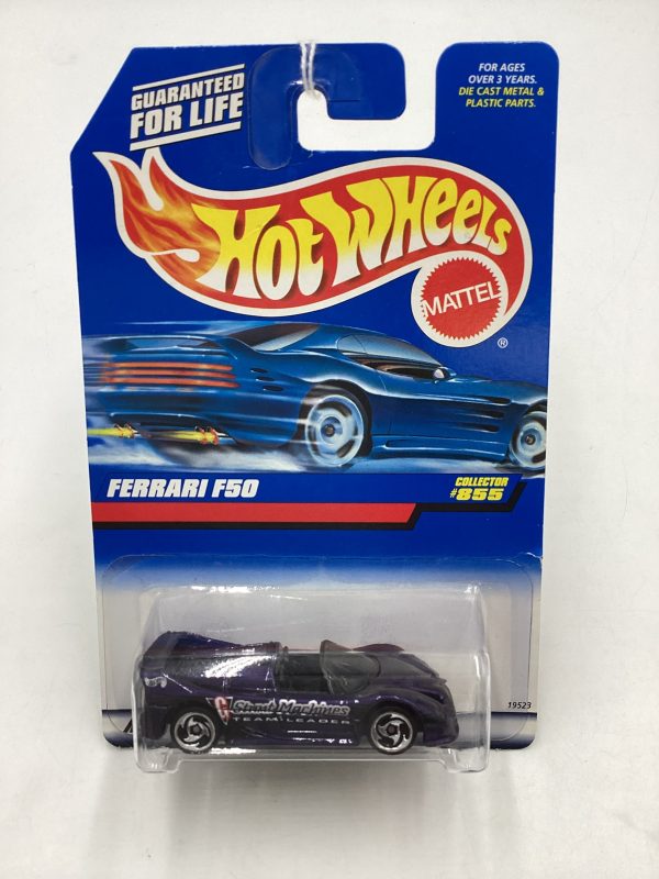 1998 Hot Wheels #855 Ferrari F50 Purple Cheap