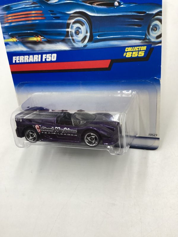 1998 Hot Wheels #855 Ferrari F50 Purple Cheap