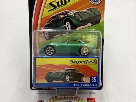 Matchbox 2004 Superfast #35 TVR Tuscan S green 169C Sale