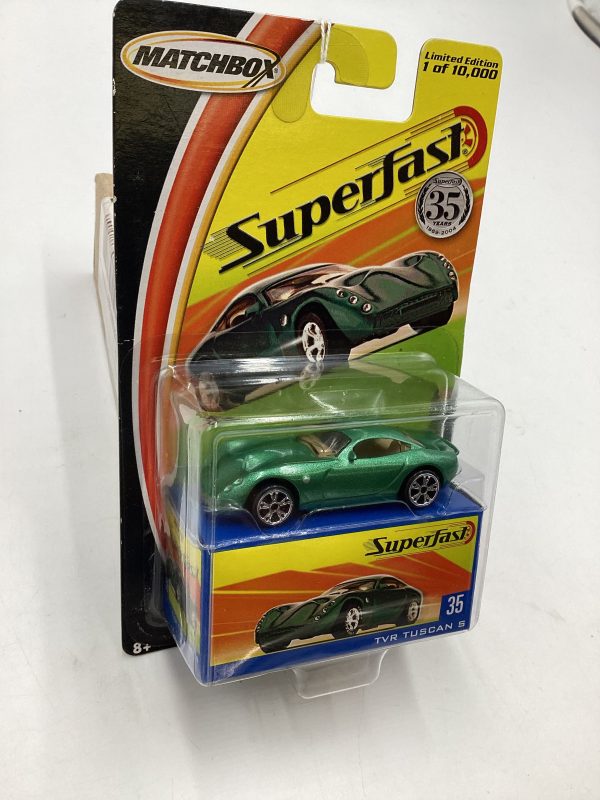 Matchbox 2004 Superfast #35 TVR Tuscan S green 169C Sale