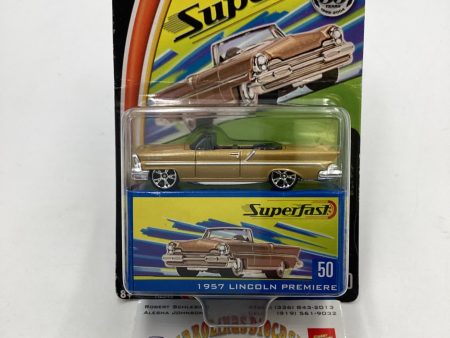 Matchbox 2004 Superfast #50 *Veins* 1957 Lincoln Premiere Gold 173E For Discount