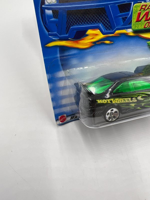 2001 Hot Wheels #115 Honda Civic Black 77B on Sale