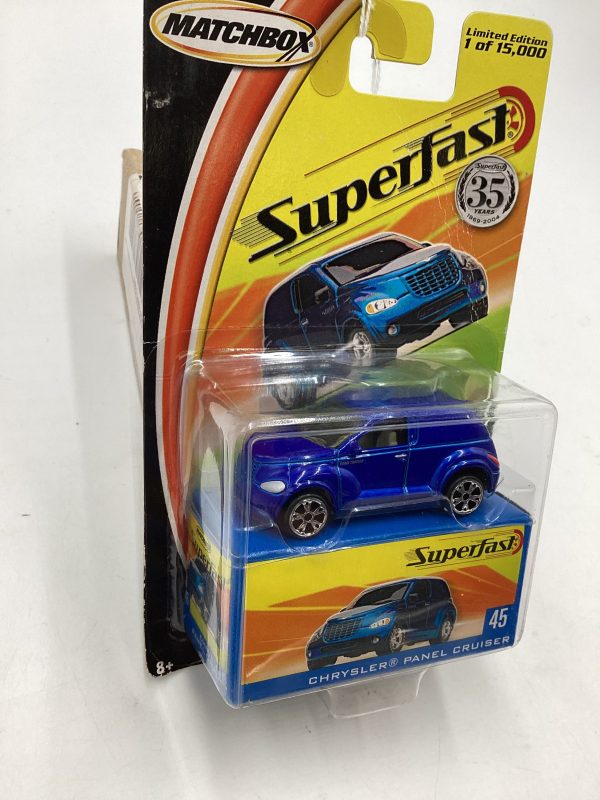 Matchbox Superfast #45 Chrysler Panel Cruiser blue *Veins* 174A For Discount