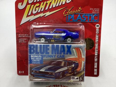 Johnny lightning Classic Plastic #8 Blue Max 71 Mustang Funny Car 231D Cheap