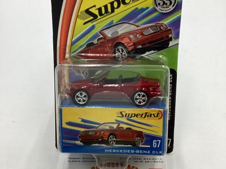 Matchbox 2004 Superfast #67 Mercedes Benz CLK Red 170F on Sale