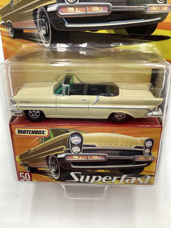 Matchbox 2005 Superfast #50 1957 Lincoln Premiere 170i Supply