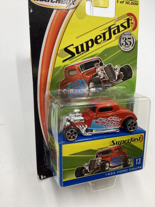 Matchbox 2004 Superfast #13 1933 Ford Coupe 172H For Sale