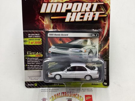 Johnny lightning Import heat #6 1995 Honda Accord White *Vein* 192A Online