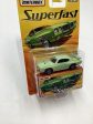 Matchbox 2005 Superfast #18 1970 Pontiac GTO judge green 173B Cheap