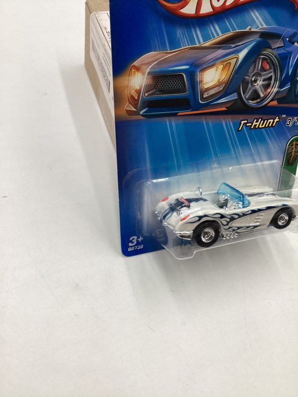 2005 Hot Wheels #123 Treasure Hunt 1958 Corvette 273A on Sale