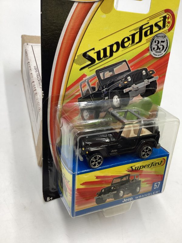 Matchbox Superfast #57 Jeep Wrangler Black 172B Cheap