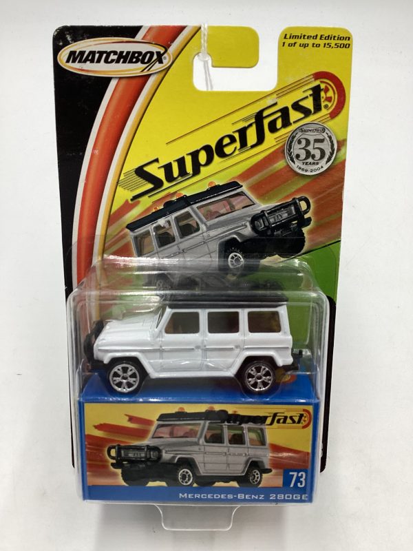 Matchbox 2004 Superfast #73 Mercedes-Benz 280GE white 171E Cheap