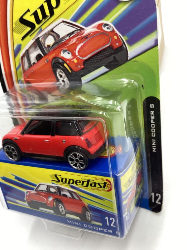 Matchbox 2004 Superfast #12 Mini Cooper S Red 172i Online now