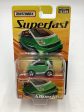 Matchbox Superfast #68 2005 Smart Fortwo Cabrio green 169B For Sale