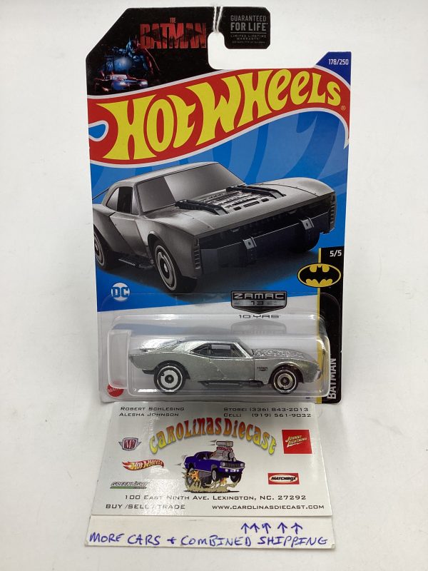 2022 Hot Wheels Zamac 10 yrs #13 Batmobile 148B Sale