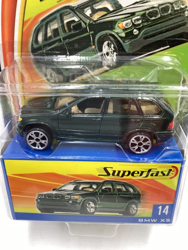 Matchbox 2004 Superfast #14 BMW X5 Dark Green 173A Supply