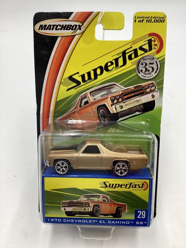 Matchbox 2004 Superfast #29 *Veins* 1970 Chevy El Camino SS 173G Cheap