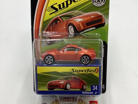 Matchbox 2004 Superfast #34 Nissan Z orange 169D Fashion