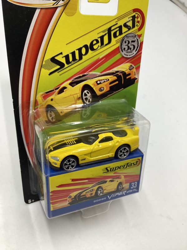 Matchbox Superfast #33 Dodge Viper GTSR Yellow 170G Sale