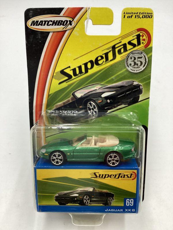 Matchbox 2004 Superfast #69 Jaguar XK8 green 170H For Discount