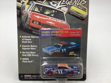 Johnny lightning Stock Car Legends #11 Mario Andretti 1967 Ford Fairlane 186B Cheap