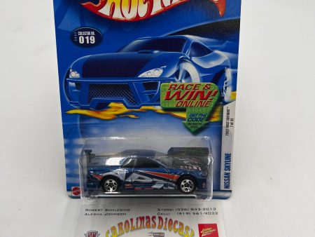 2002 Hot Wheels First Editions #19 Nissan Skyline *Detached Wing* 82B For Discount