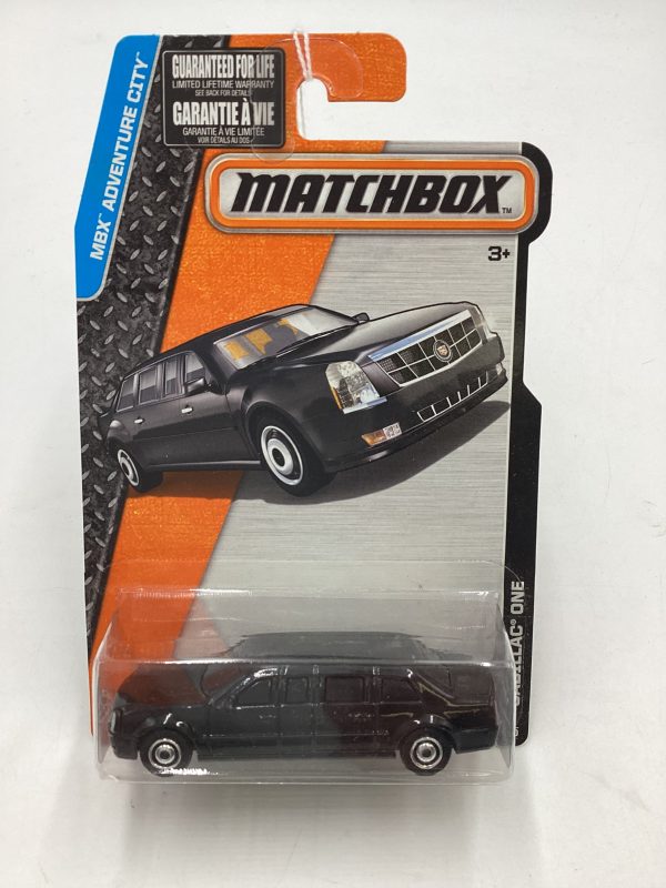 Matchbox MBX Adventure city #5 Cadillac One Black 60A Online Hot Sale