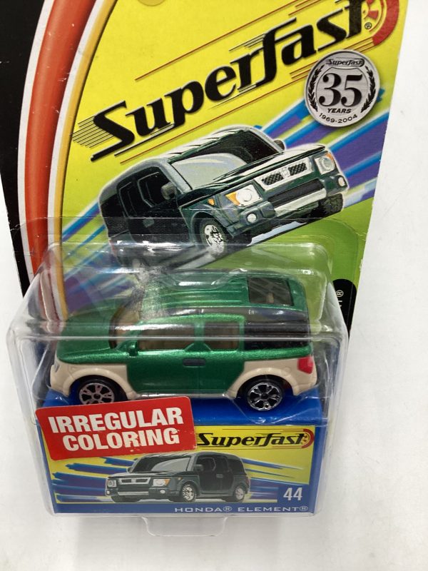 Matchbox Superfast #44 *Veins* Honda Element HTF green Cheap