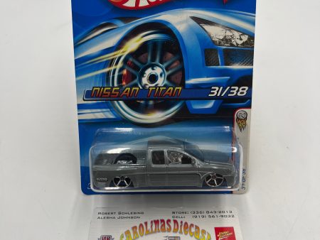 2006 Hot Wheels First Editions #31 Nissan Titan Silver For Sale