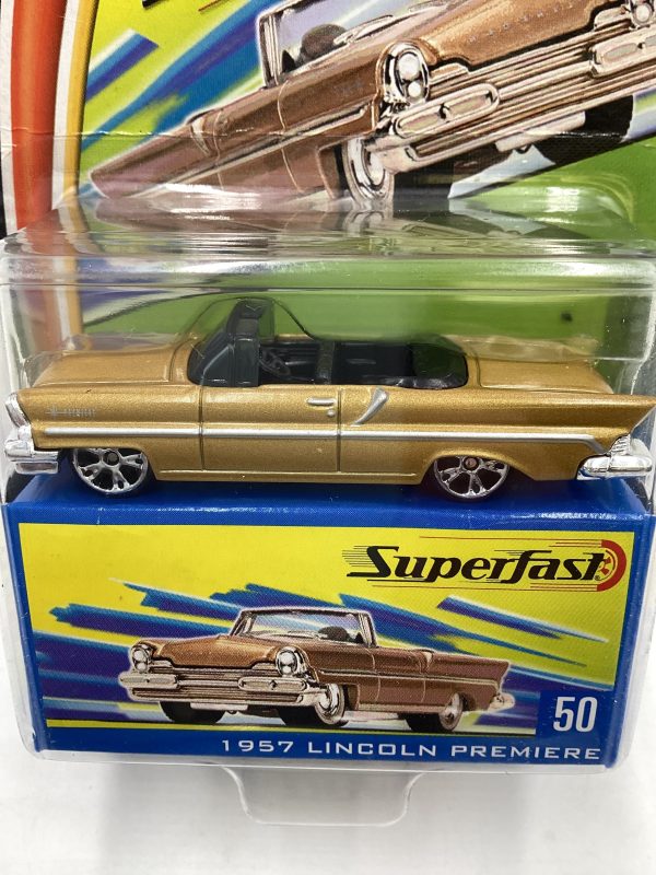 Matchbox 2004 Superfast #50 *Veins* 1957 Lincoln Premiere Gold 173E For Discount