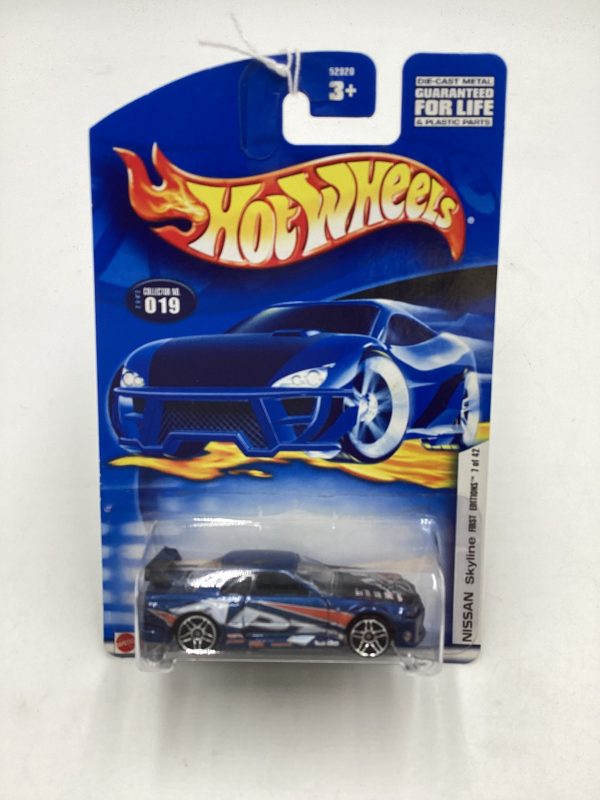 2002 Hot Wheels First Editions #019 Nissan Skyline HTF PR5 Wheels on Sale