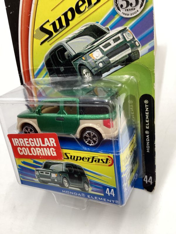 Matchbox Superfast #44 *Veins* Honda Element HTF green Cheap