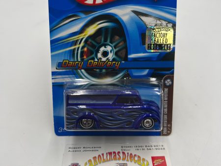 2006 Hot Wheels #219 Mystery Car Auto Mystere Dairy Delivery Factory Sealed W Protector Hot on Sale