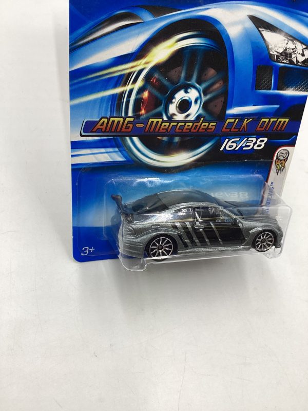 2006 Hot Wheels First Editions #016 AMG-Mercedes CLK DTM Silver 91B For Discount