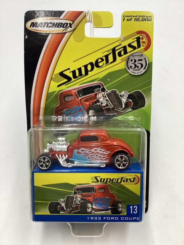 Matchbox 2004 Superfast #13 1933 Ford Coupe 172H For Sale